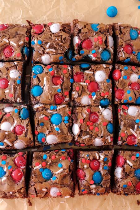 M & M Brownies