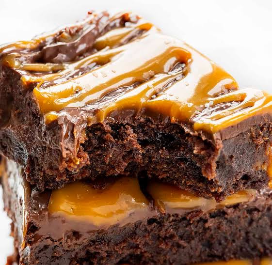 Salted Caramel Brownies